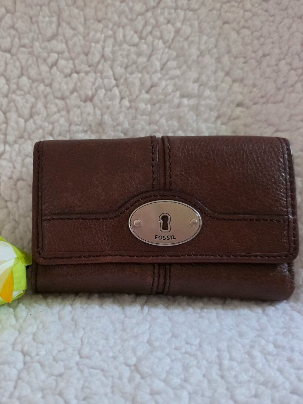 Fossil Tri-fold Wallet with Coin Pocket & Credit Card Holder
